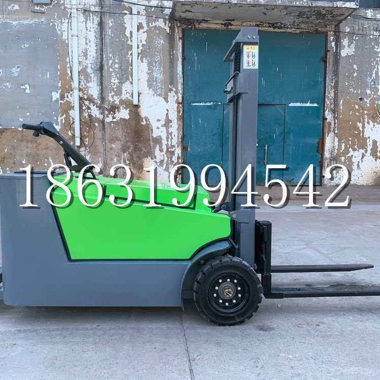 高州市小型电动叉车1吨2吨步行站驾式电瓶堆高充电装卸车液压升降车铲车